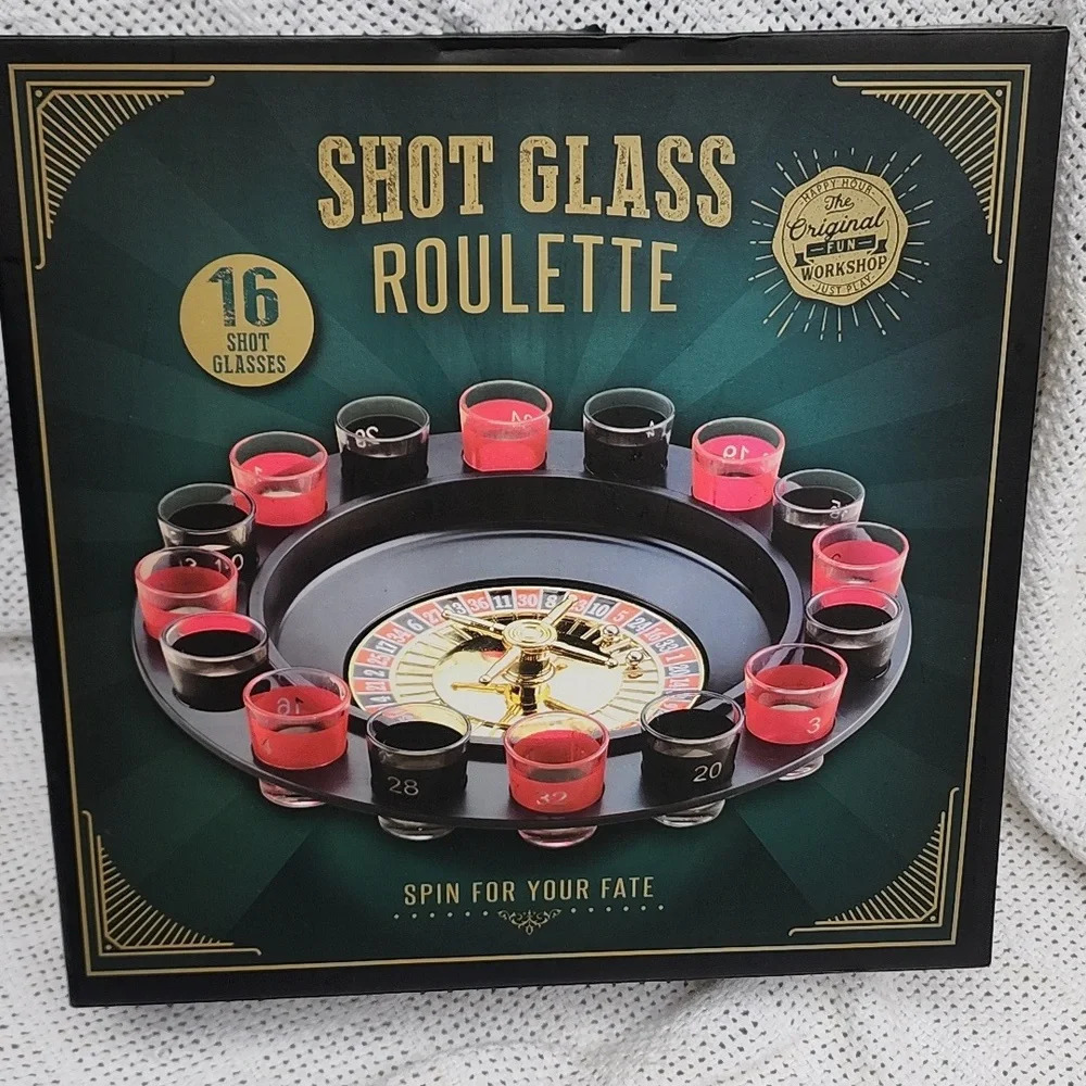 Shot‎ Glass Roulette game NEW